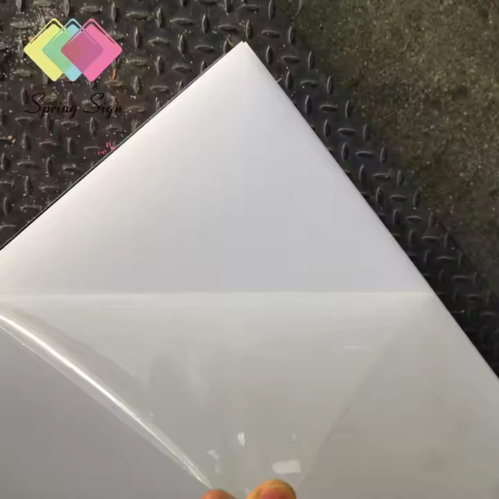 Milk Plexiglass Sheet